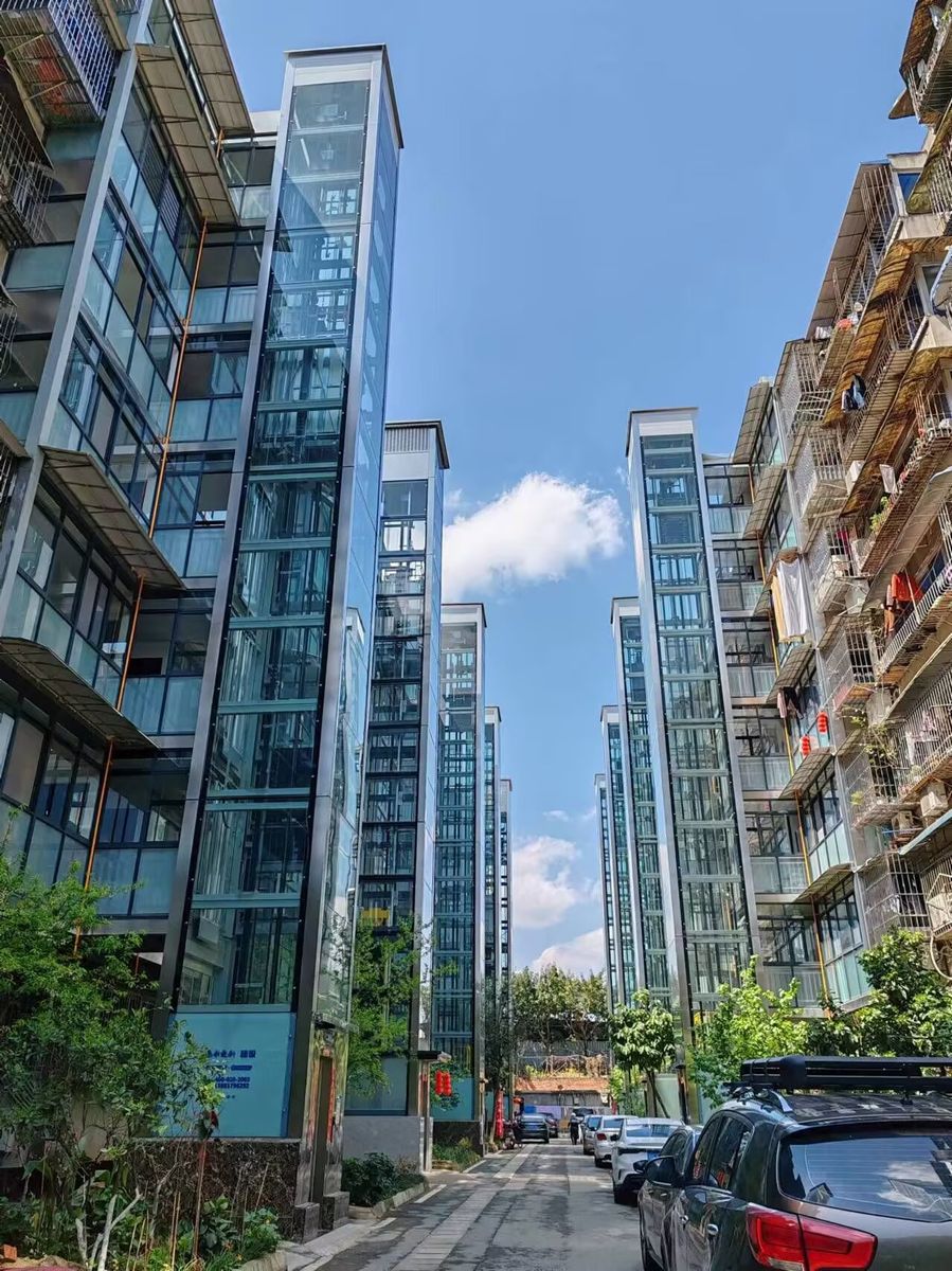 宁江社区 既有建筑加装项目实景照片